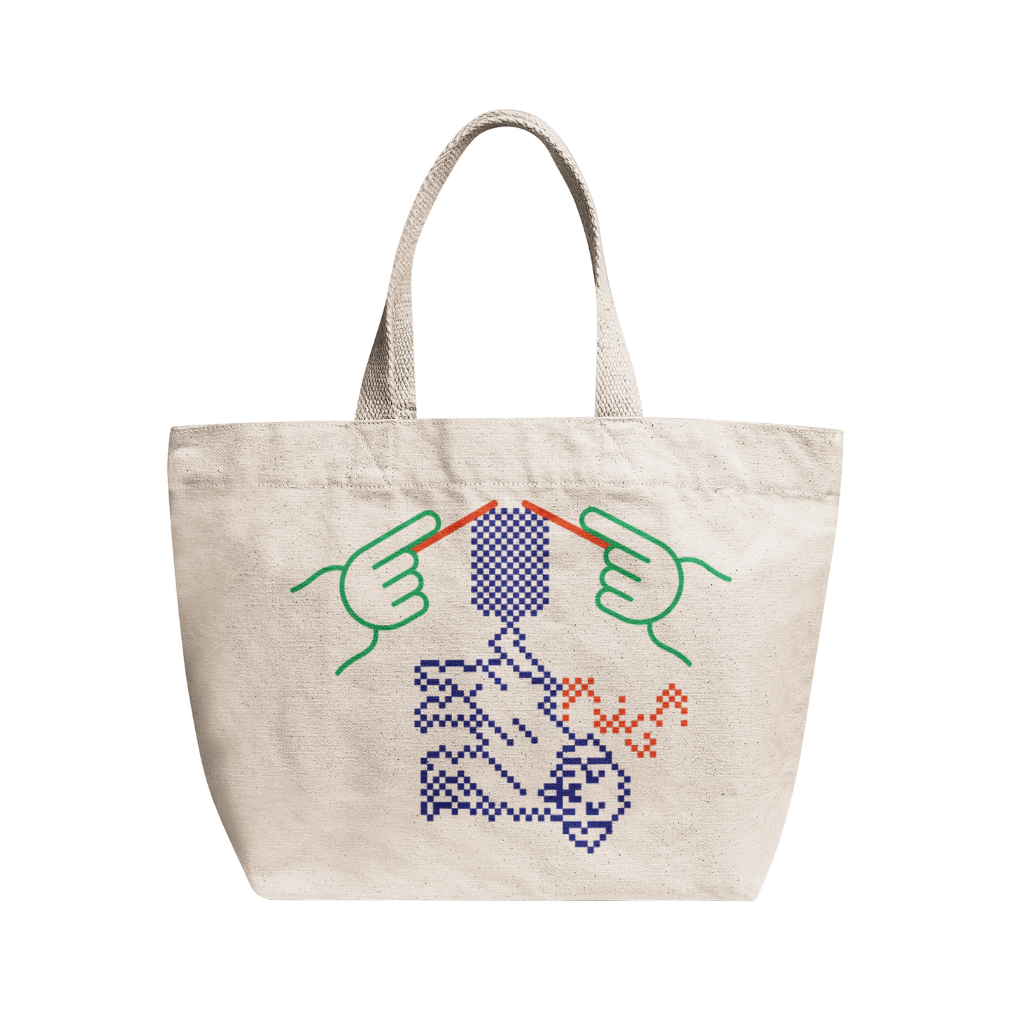 Grandma's Artwork Canvas Tote Bags