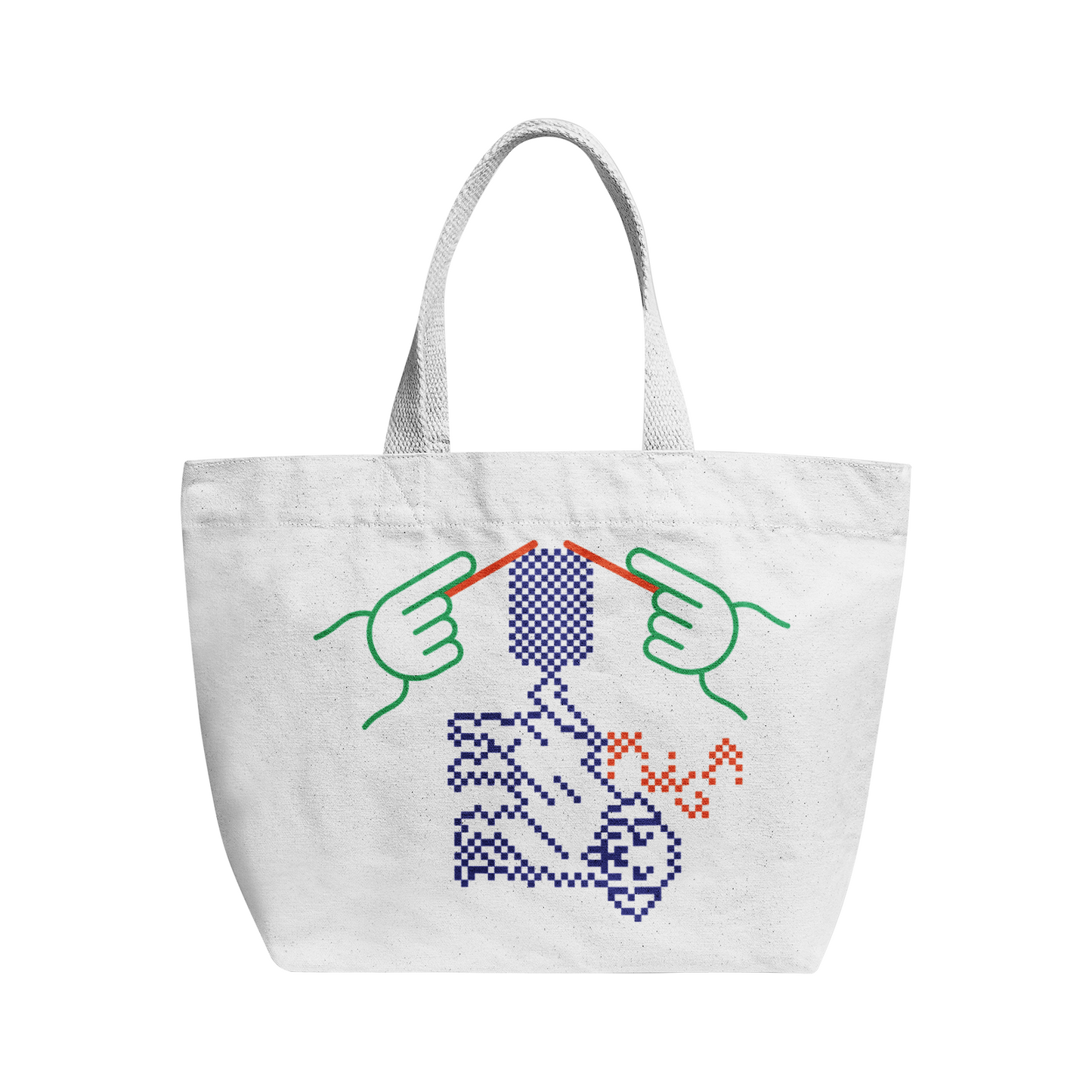 Grandma's Artwork Canvas Tote Bags