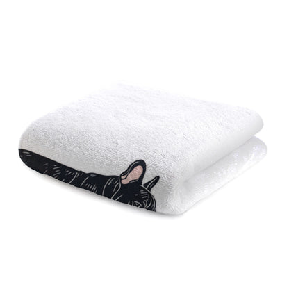 Frenchie Little Journey Microfiber Towel