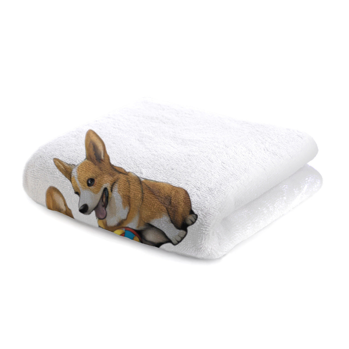 Corgi Chaos Microfiber Towel