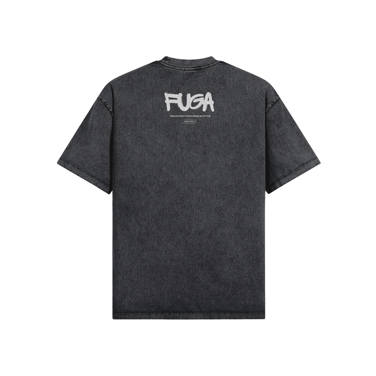 Pug Shredder Oversized Snow Wash Tee