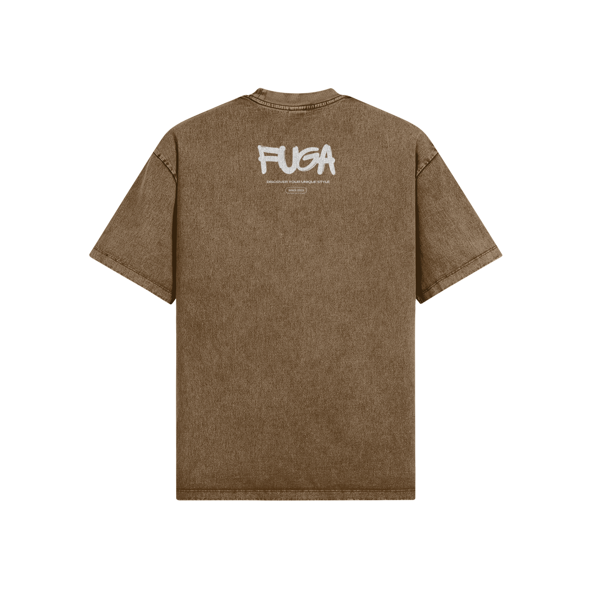 Pug Shredder Oversized Snow Wash Tee