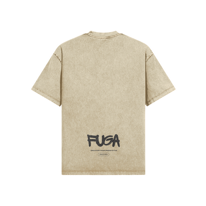 Floating Friend Oversized Snow Wash Tee