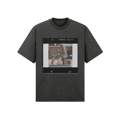 The Hachiko Memory Oversized Washed Tee