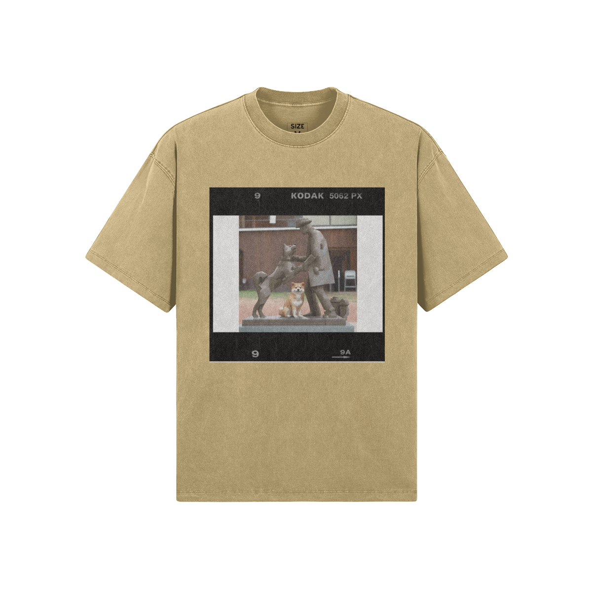 The Hachiko Memory Oversized Washed Tee