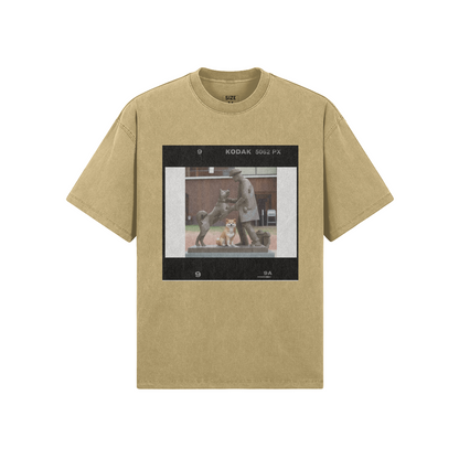 The Hachiko Memory Oversized Washed Tee