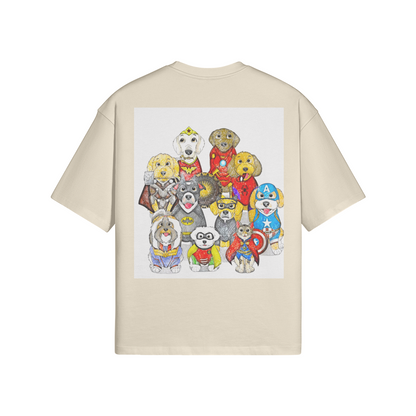 Super Hero Family Boxy Tee