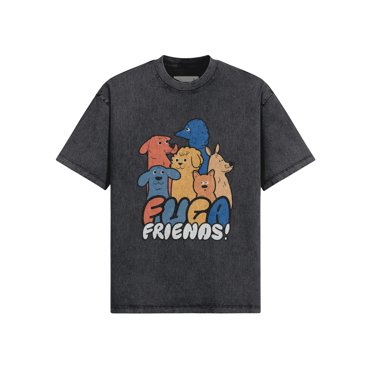 80s Fuga & Friends Snow Washed Tee