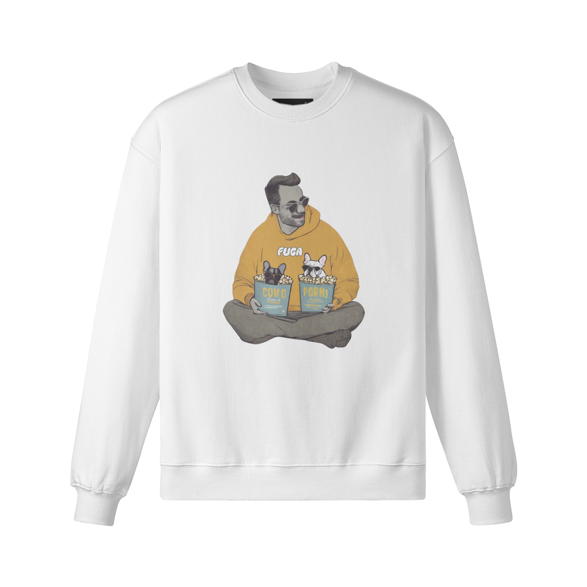 The Movie Night Heavyweight Oversized Sweater