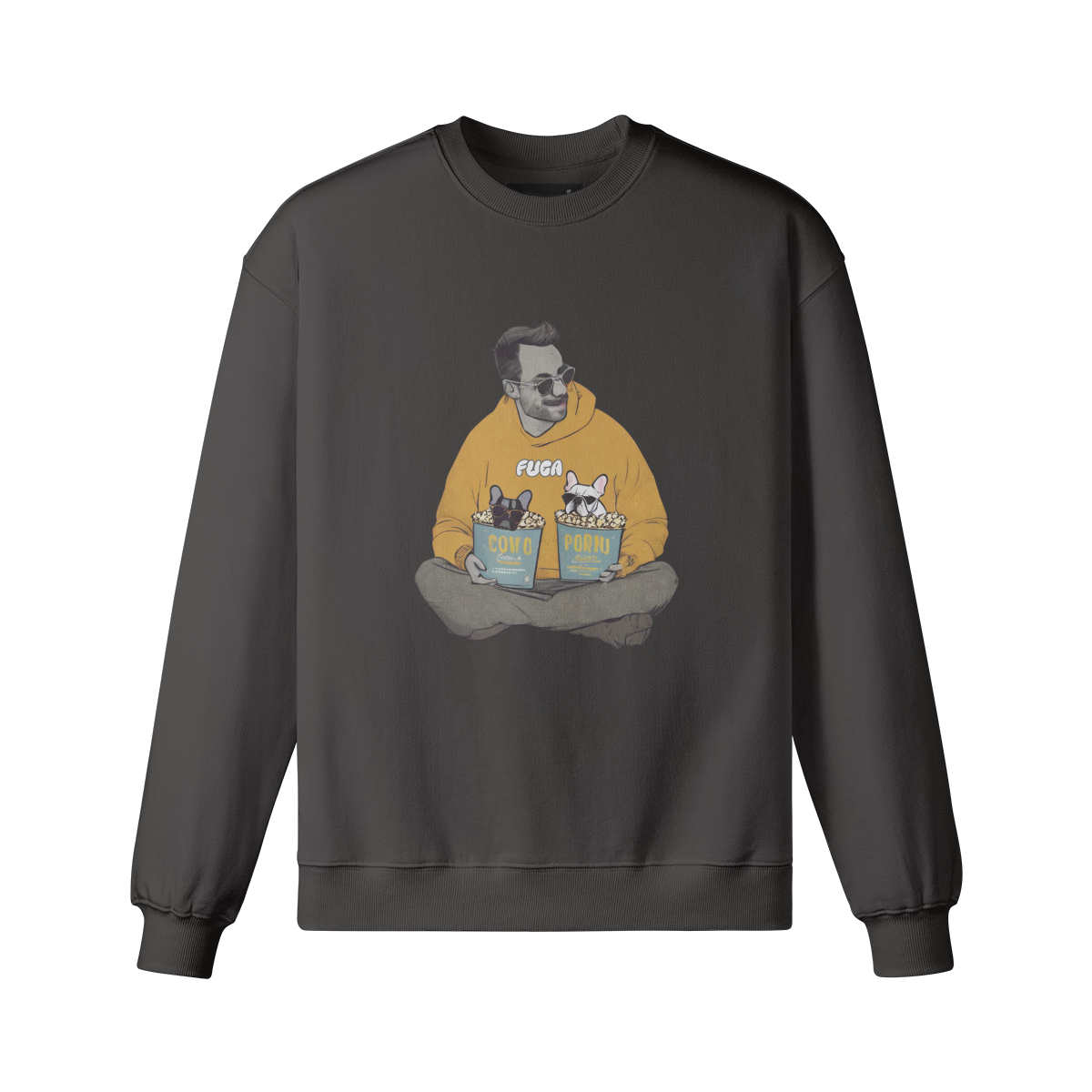 The Movie Night Heavyweight Oversized Sweater