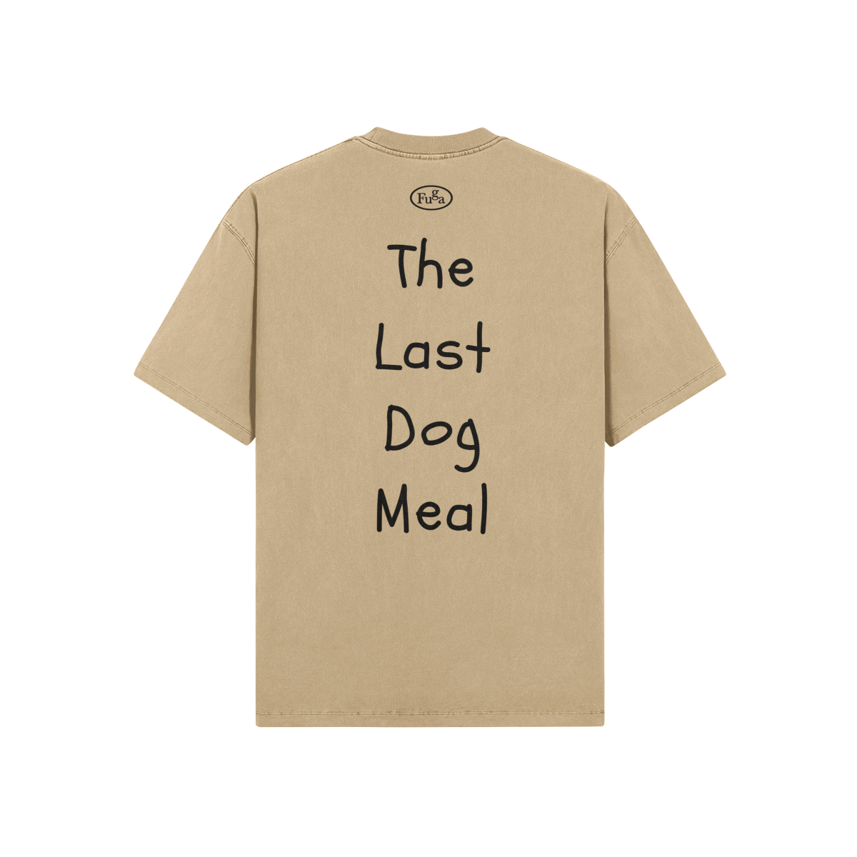 The Last Dog Meal Oversized Washed Tee