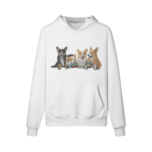 Corgi Chaos Fleece-lined Hoodie