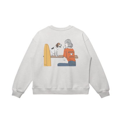 Brewtiful Beagle Heavyweight Oversized Sweater