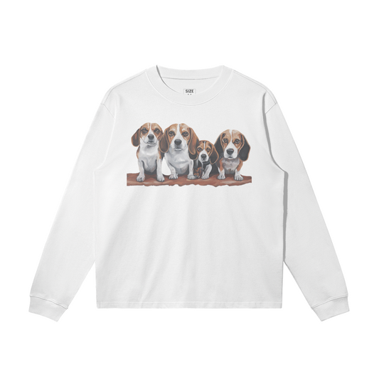 Pawsome Beagle Pack L/S Tee