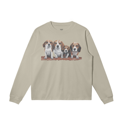 Pawsome Beagle Pack L/S Tee