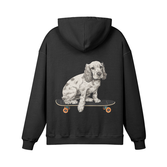 Skate Spaniel Crew Super Heavyweight Oversized Hoodie